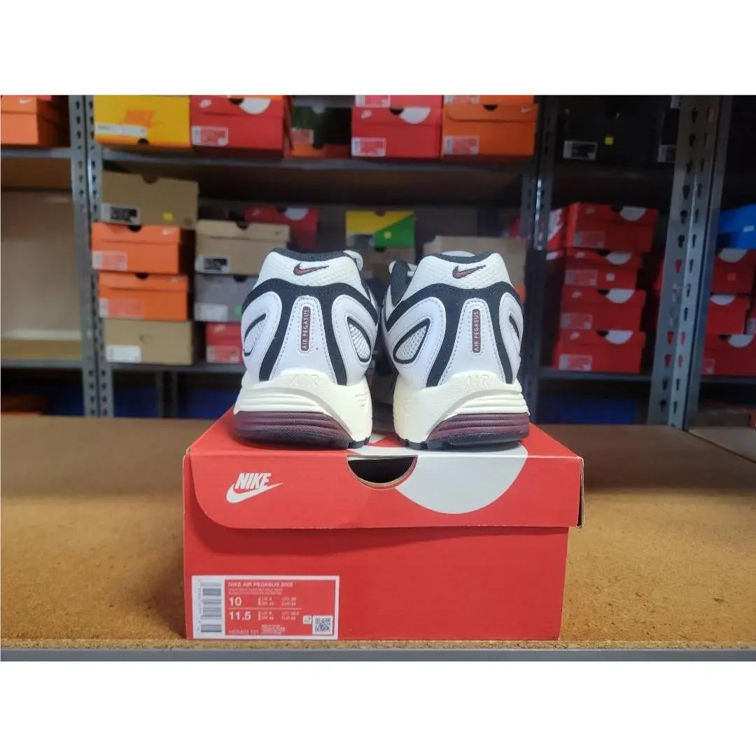 Nike shoes - Nike Air Pegasus 2K5 - Air Pegasus - HQ5403 101 - White Dark Black Team Red Pale Ivory 3