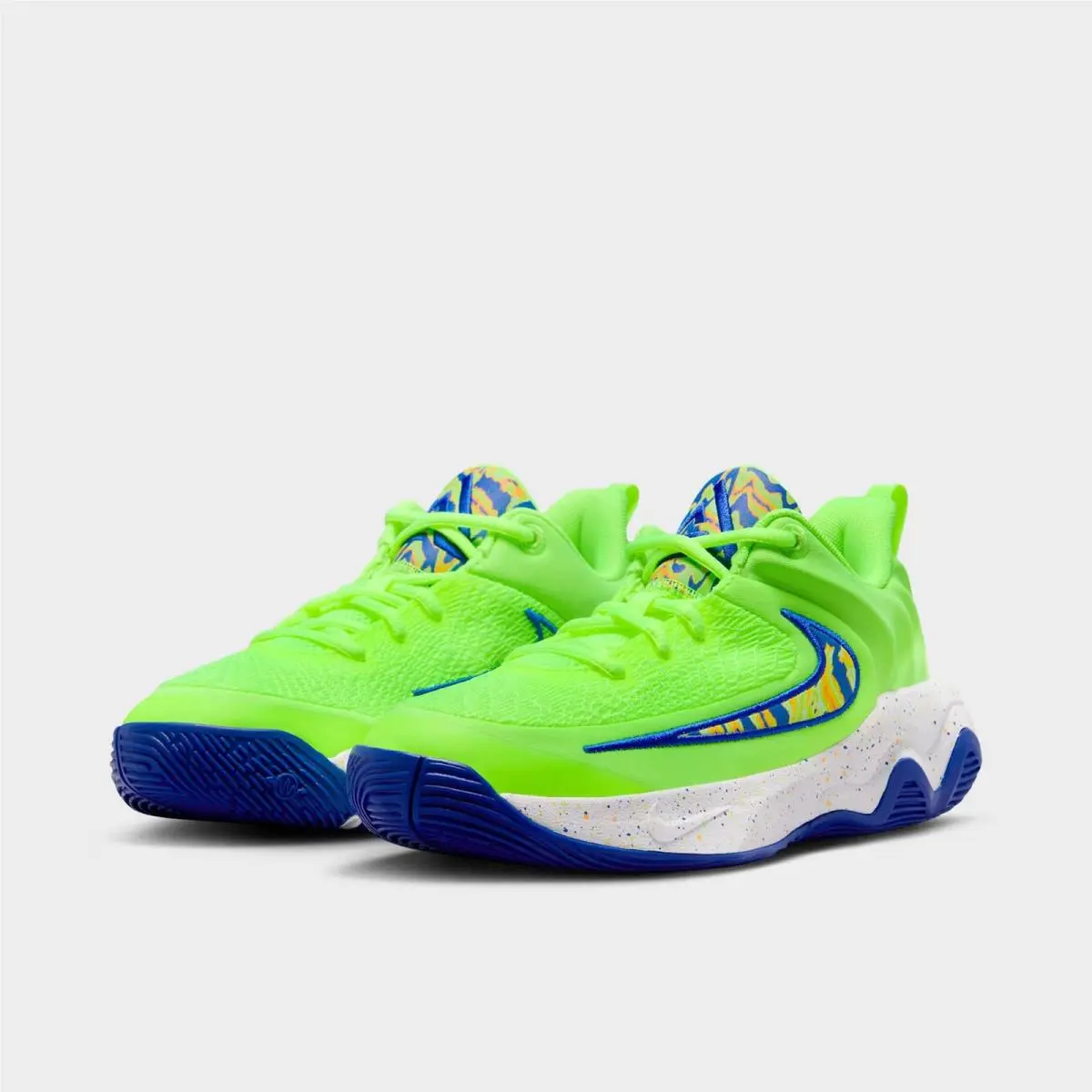 Nike shoes - IQ0818 700 - Volt Ice/Game Royal/Laser Orange/Multi-Color 5