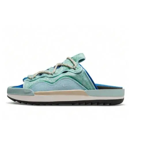 Nike Offline 2.0 Slides Slip On Sandals `ocean Cube` DJ6229-300 Sz 10 - Blue