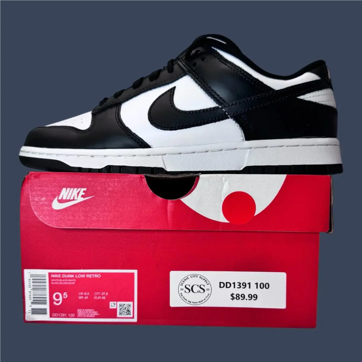 Nike shoes - Nike Dunk Low Retro White/Black DD1391-100 15