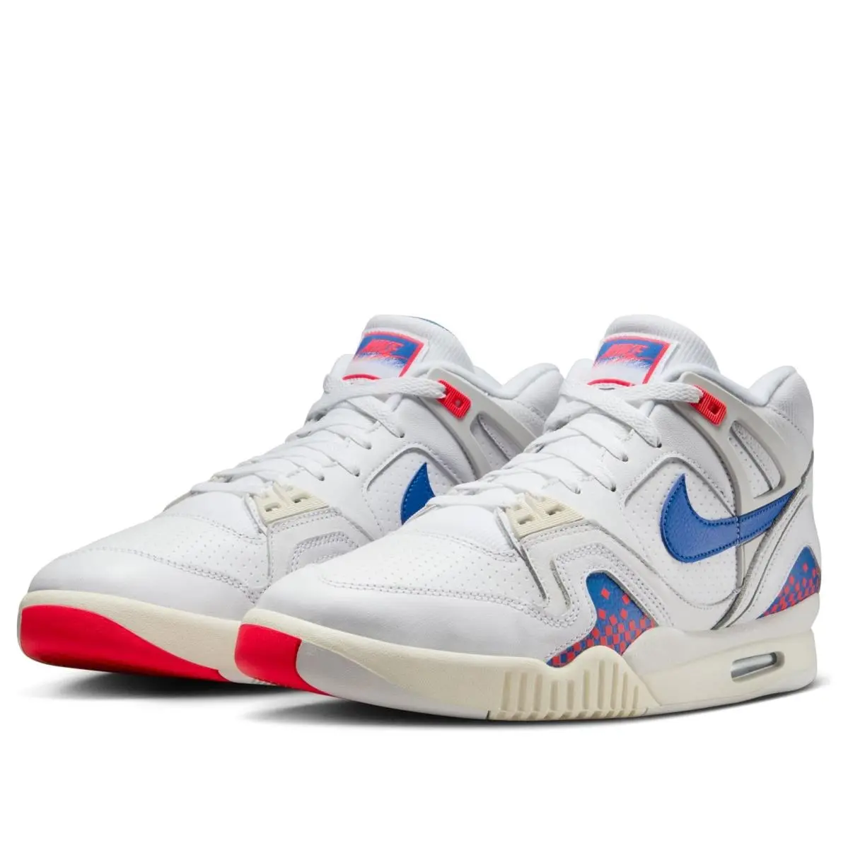 Nike shoes - Nike Air Tech Challenge 2 - FZ9033-102 - White Royal Blue Laser Crimson 6
