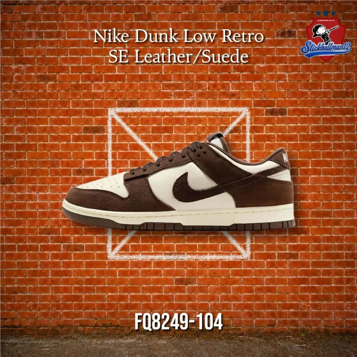 Nike Dunk Low Retro SE Pale Ivory Baroque Brown FQ8249-104 - Multicolor