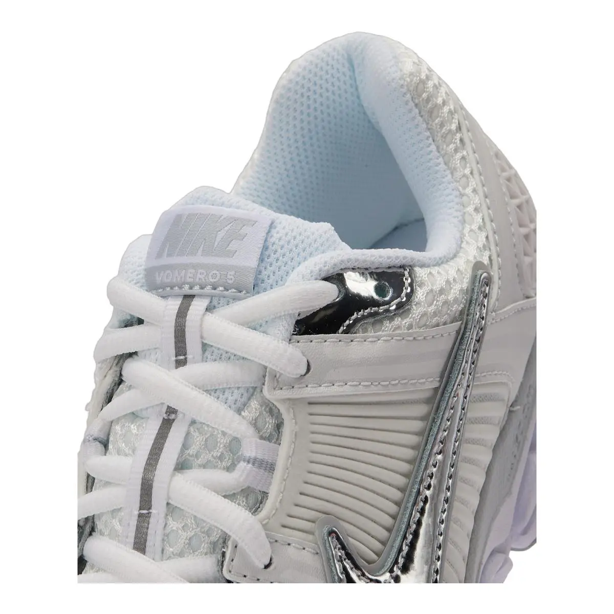 Nike shoes - Nike Zoom Vomero 5 - Zoom Vomero - HF7723-100 - White/Metallic Silver/Summit White/Pure Platinum 3