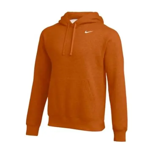 Men`s Fleece Pullover Hoodie Sweatshirt Desert Orange by Nike