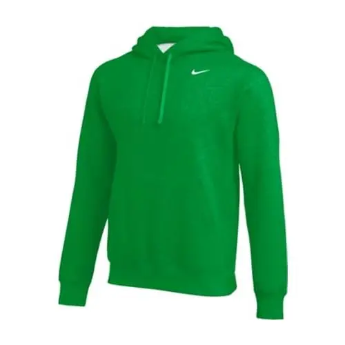 Men`s Fleece Pullover Hoodie Sweatshirt Kelly Green by Nike
