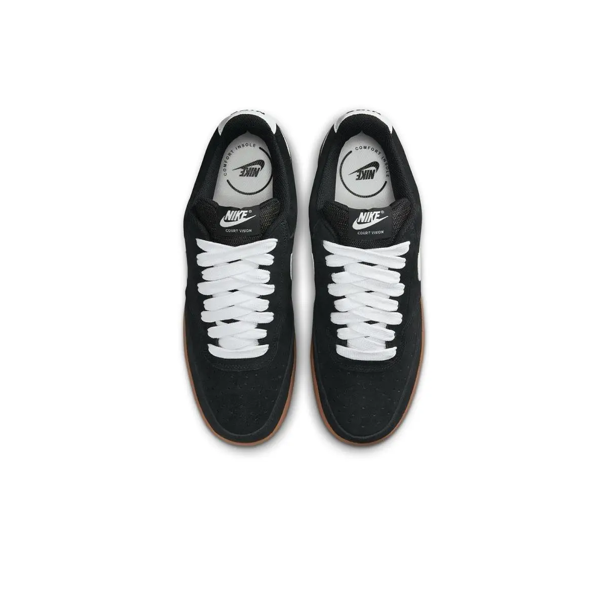 Nike shoes - Black/White/Gum Med Brown 7