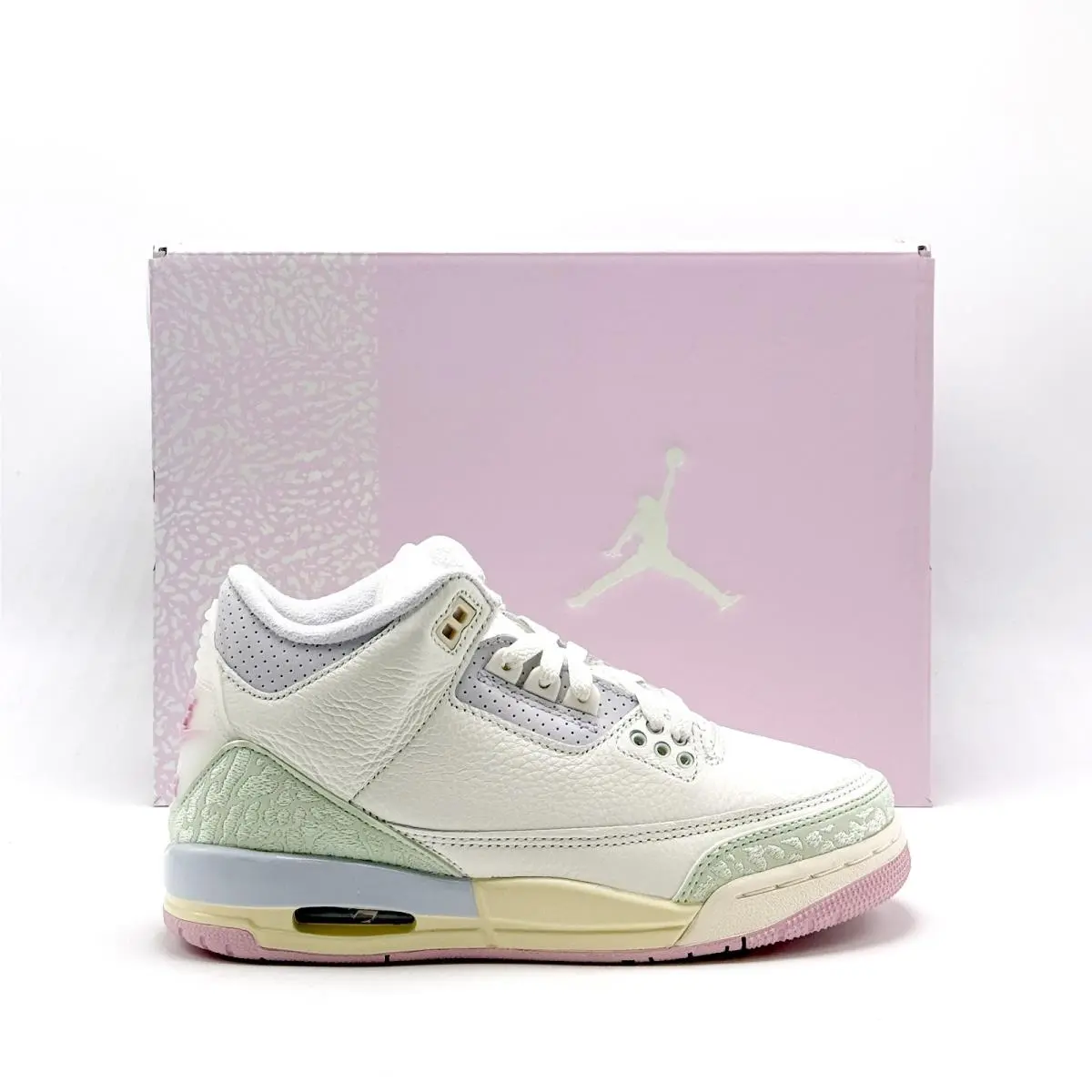 Big Kids` Nike Air Jordan 3 Retro GS `spring Is In The Air` IF4758 100