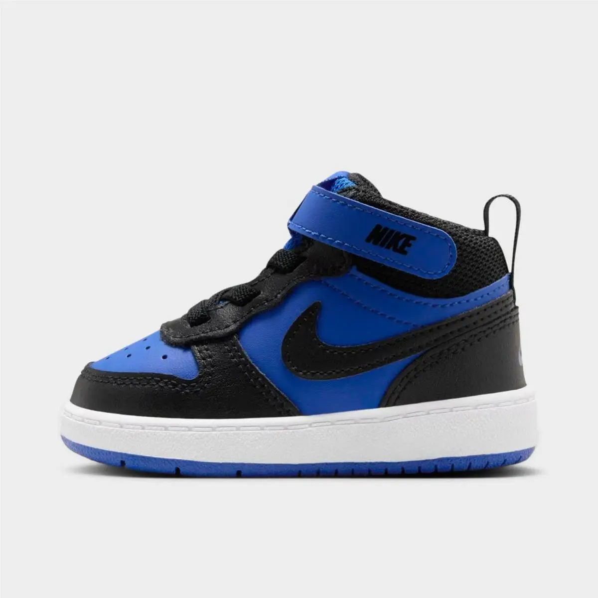Kids` Toddler Nike Court Borough Mid 2 Game Royal/white/black CD7784 404