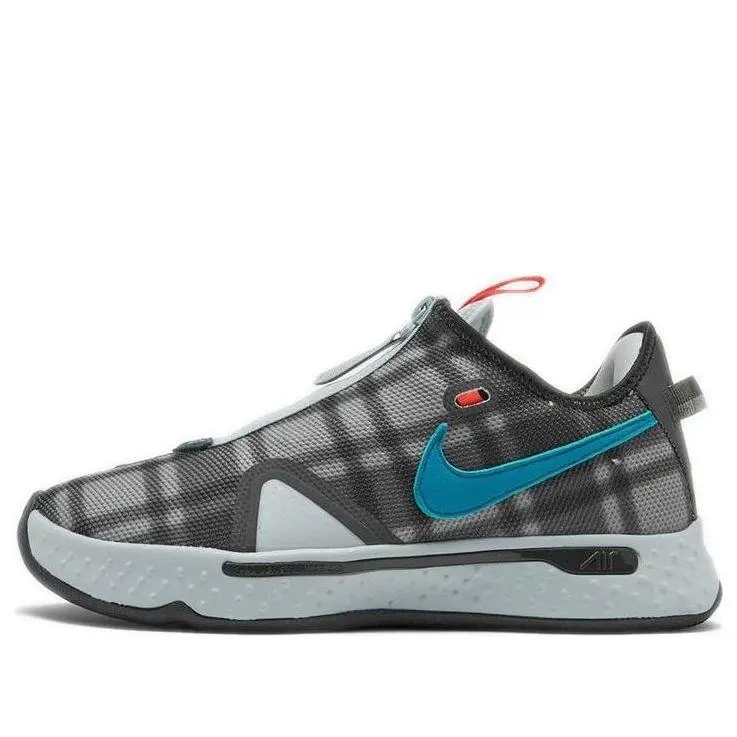 Nike shoes - Nike Pg 4 - Football Grey/Laser Blue-Light Smoke Grey 0