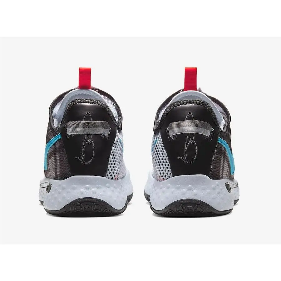 Nike shoes - Nike Pg 4 - Football Grey/Laser Blue-Light Smoke Grey 10
