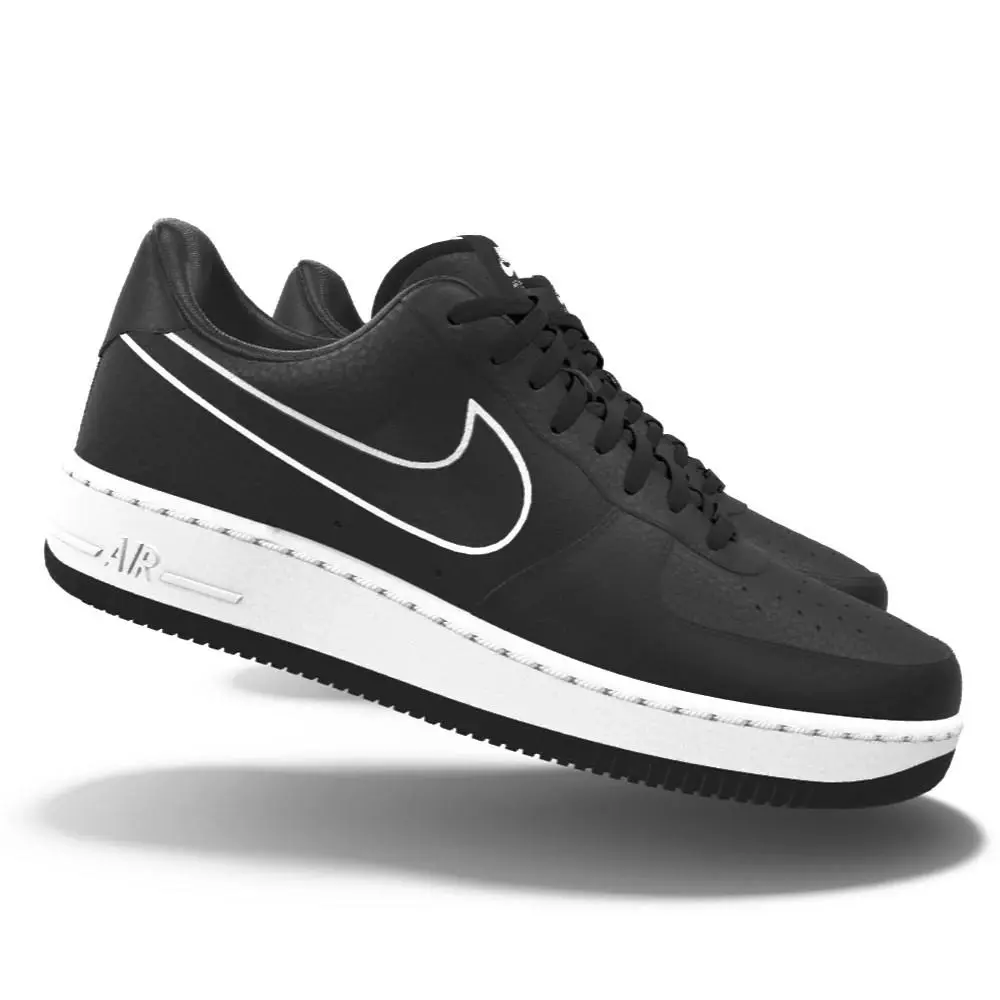 Nike shoes - Nike Air Force 1 Low - Black 0