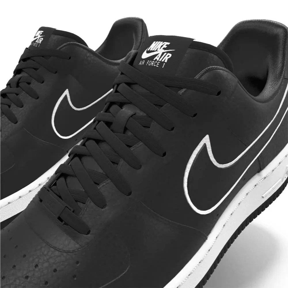Nike shoes - Nike Air Force 1 Low - Black 7
