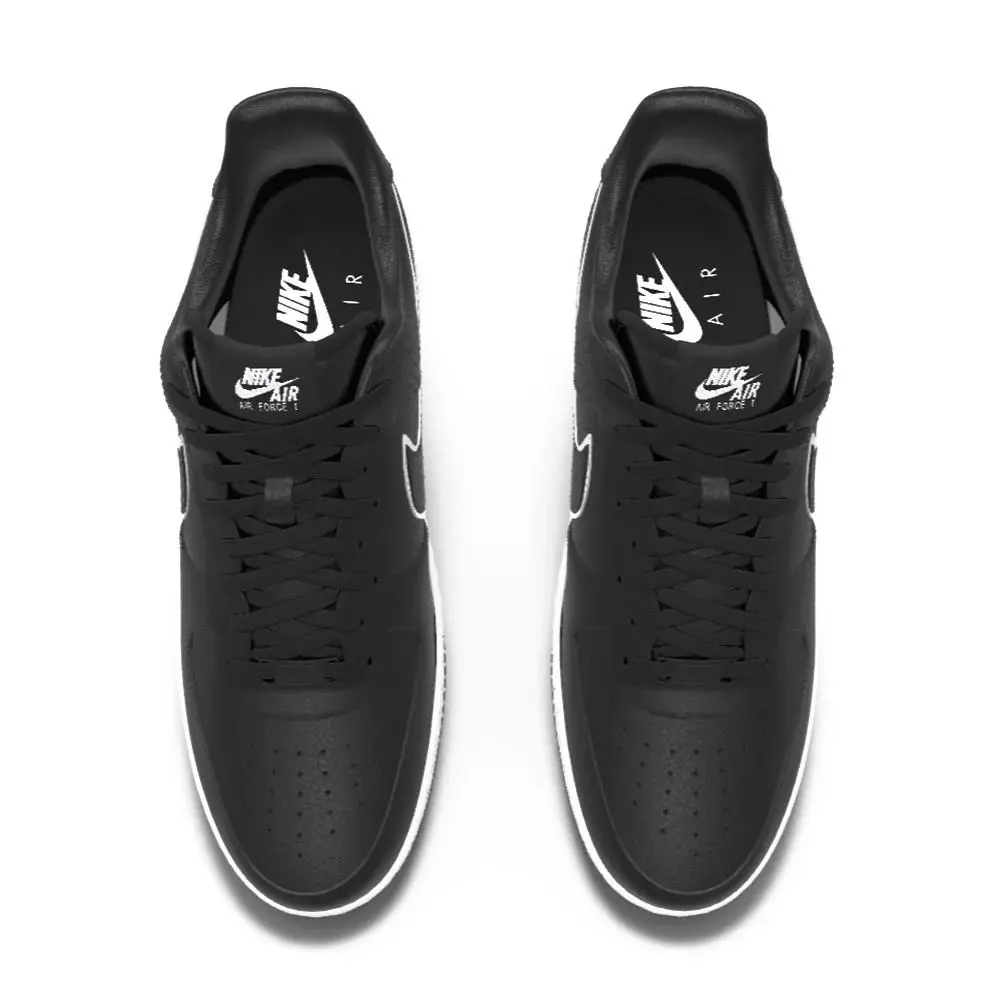 Nike shoes - Nike Air Force 1 Low - Black 13