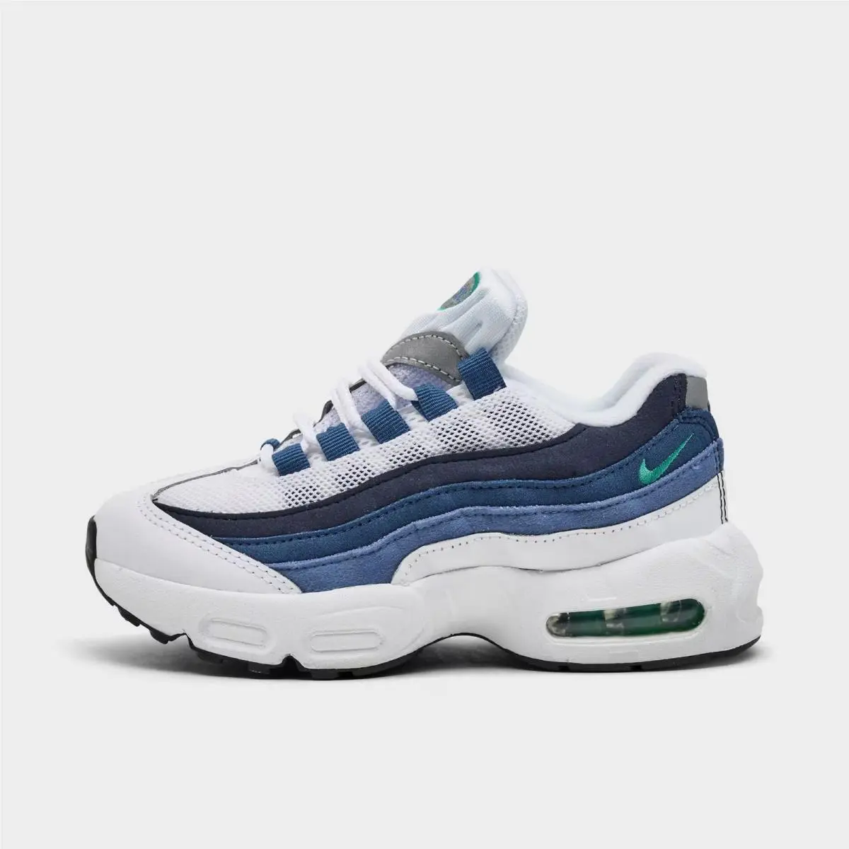 PS Nike Air Max 95 Premium White/emerald Green/lake Blue IU7894 100