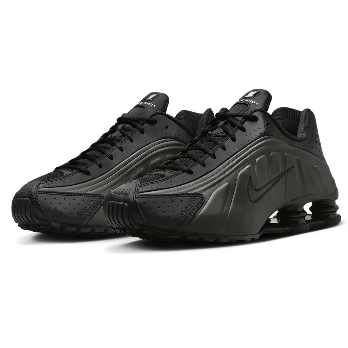 Nike shoes - Nike Shox - Shox - Black, Maufacturer: Black/Black/Bright Crimson 8