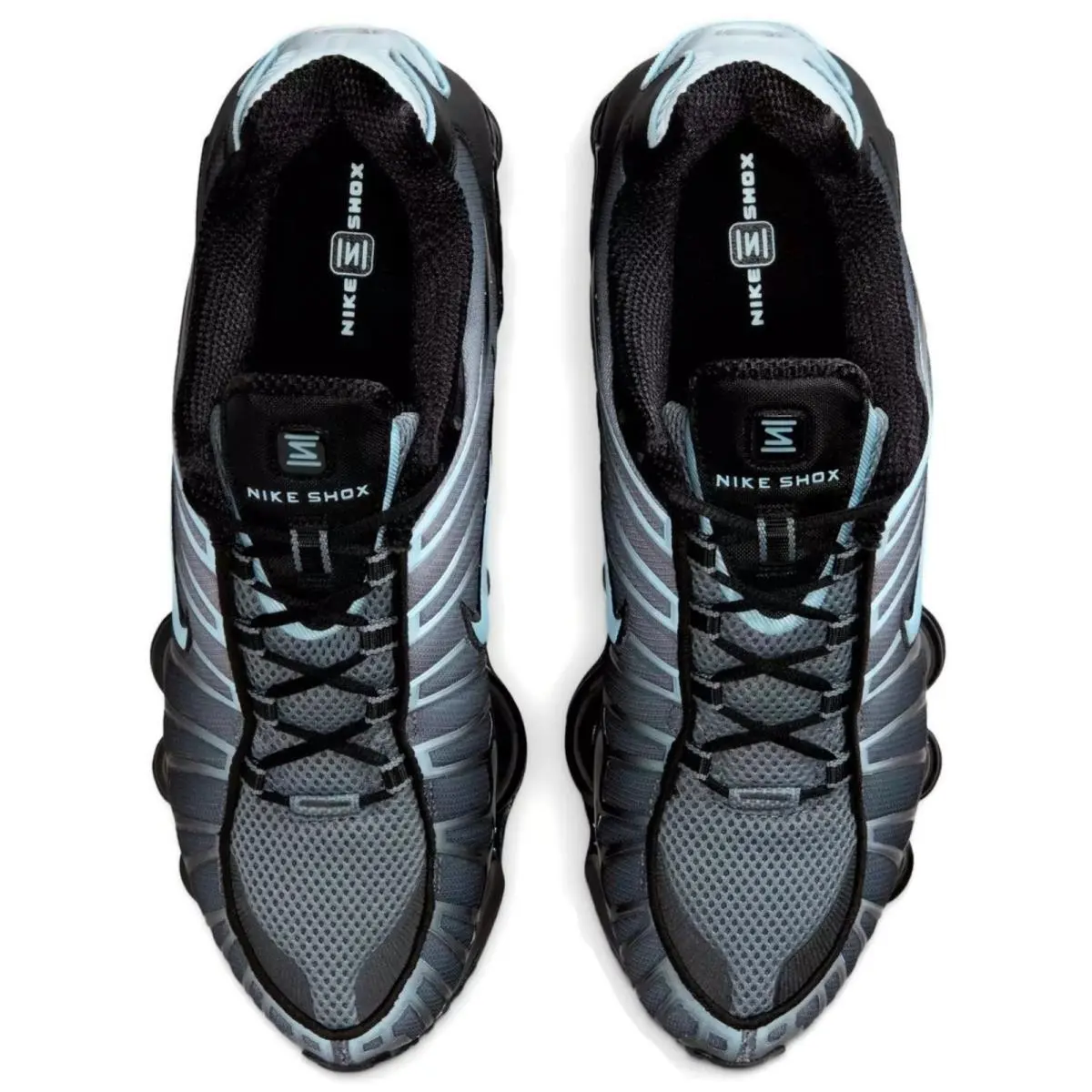 Nike shoes - Nike Shox - Shox - Blue, Maufacturer: Black/Cool Grey/Celestine Blue 11