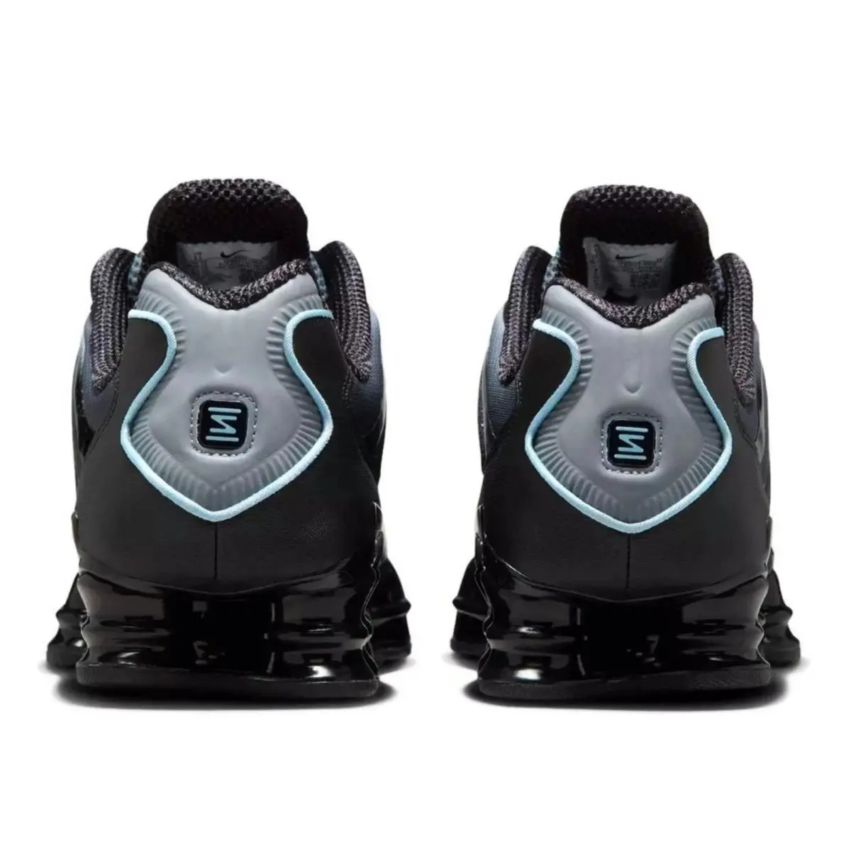 Nike shoes - Nike Shox - Shox - Blue, Maufacturer: Black/Cool Grey/Celestine Blue 24