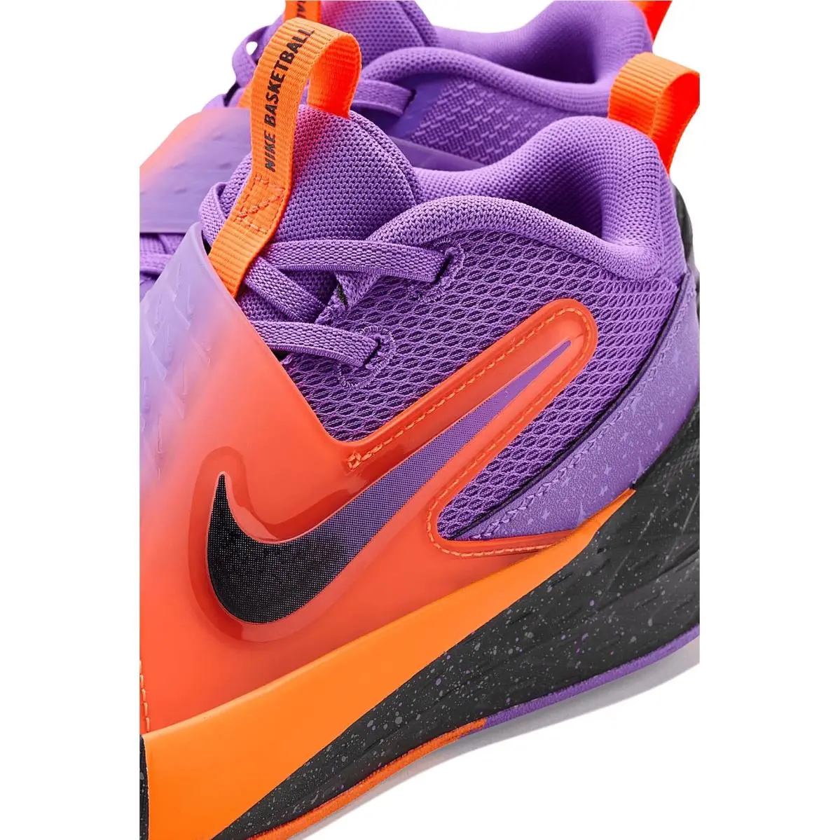 Nike shoes - Bright Violet/Black/Total Orange 4