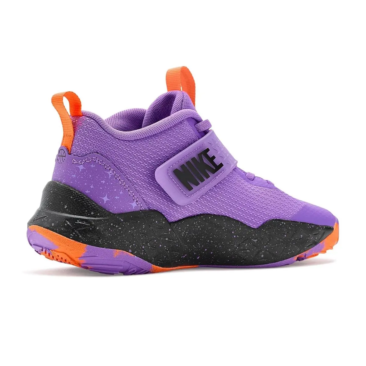 Nike shoes - Bright Violet/Black/Total Orange 8