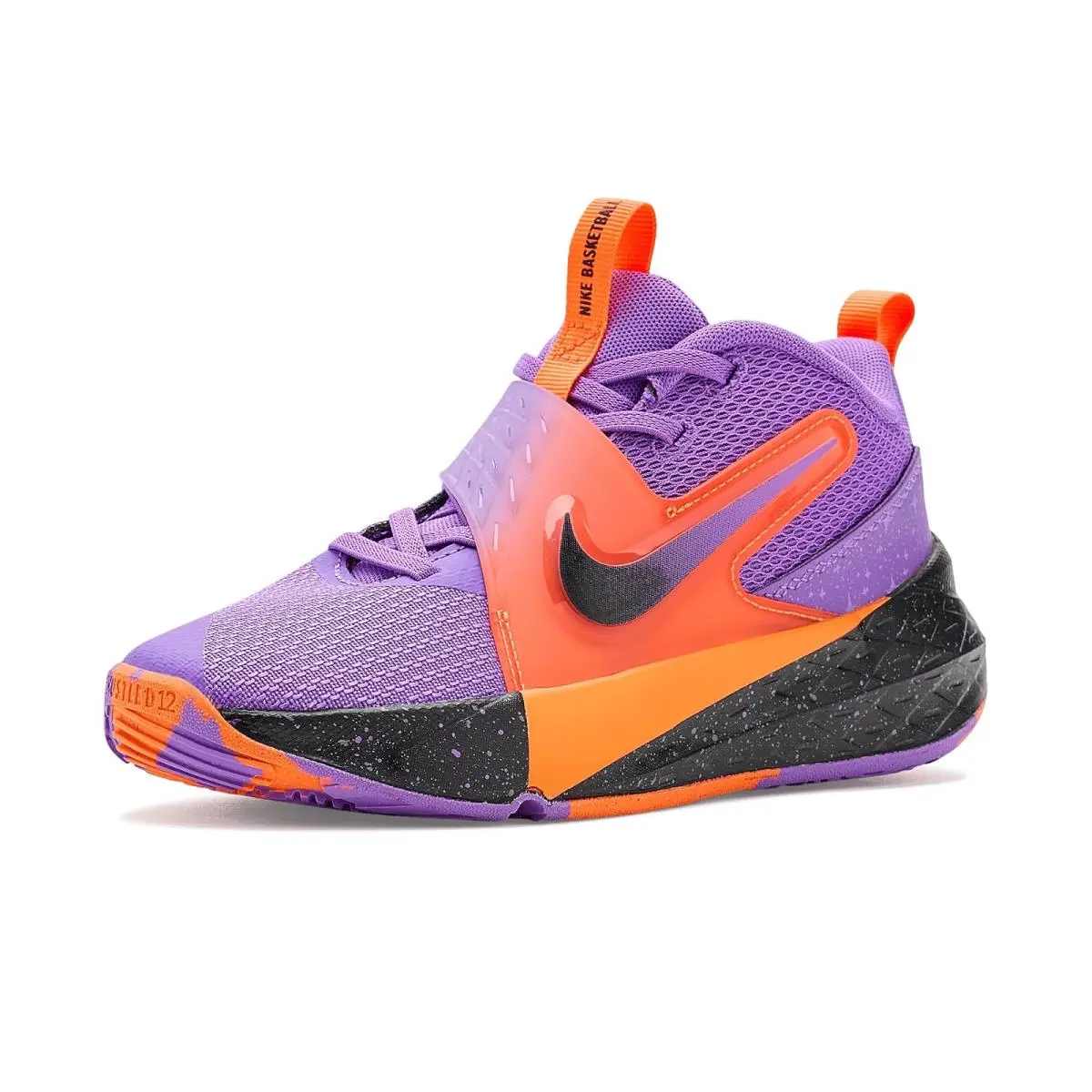 Nike shoes - Bright Violet/Black/Total Orange 6