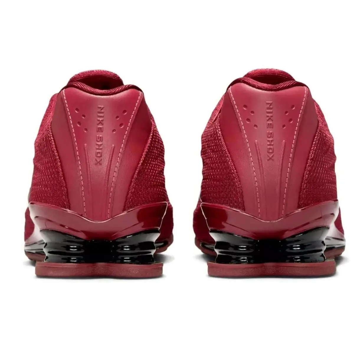 Nike shoes - Nike Shox - Shox - Red, Manufacturer: Dark Team Red/Mystic Dates/Black 3