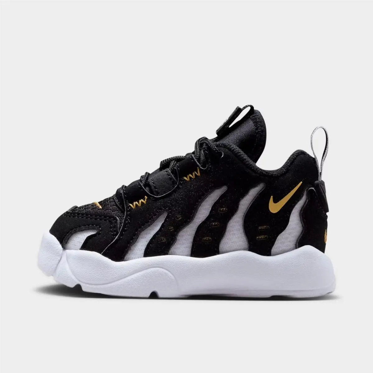 Kids` Toddler Nike Air DT Max 96 Low Black/metallic Gold/white IR4715 001
