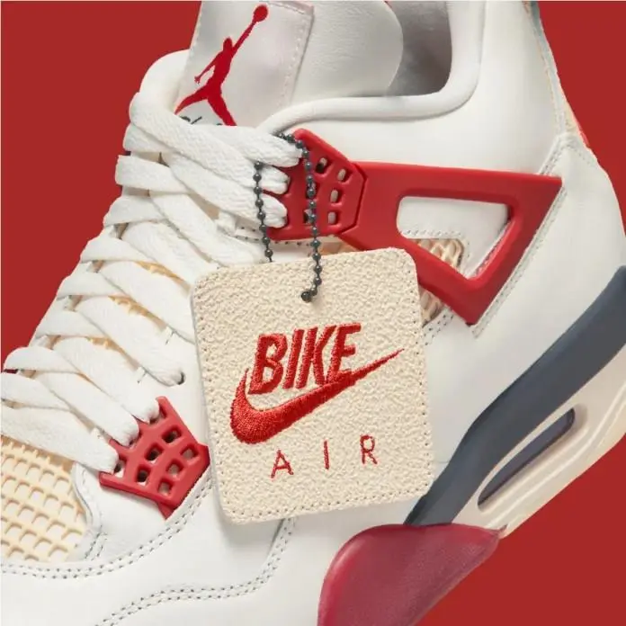 Nike shoes - Air Jordan 4 - Air - IQ8055-100 - White 4
