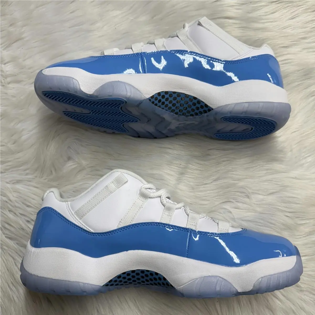 Nike shoes - Jordan 11 Retro Low University Blue (2026) - FV5104-100 - White 1