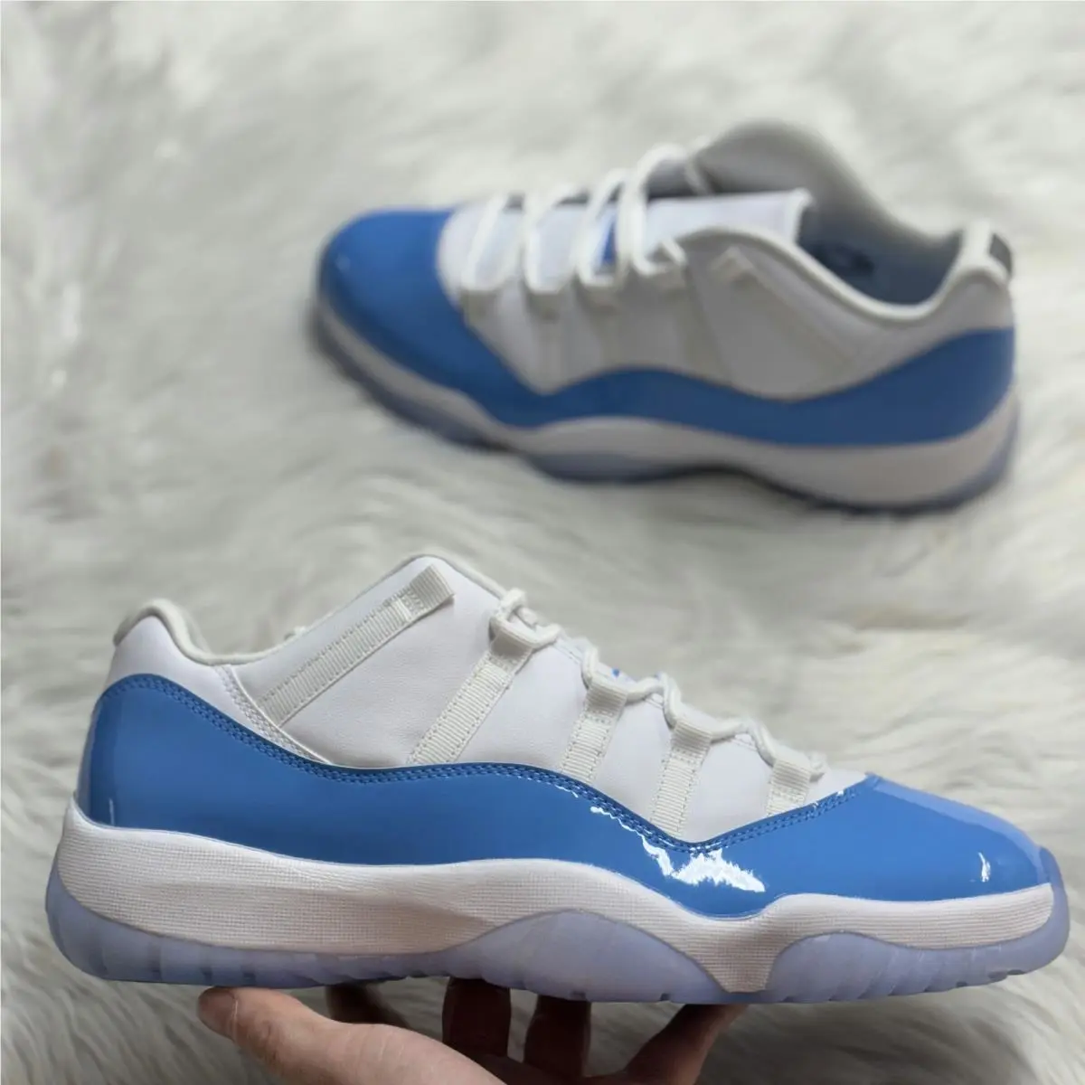Nike shoes - Jordan 11 Retro Low University Blue (2026) - FV5104-100 - White 5