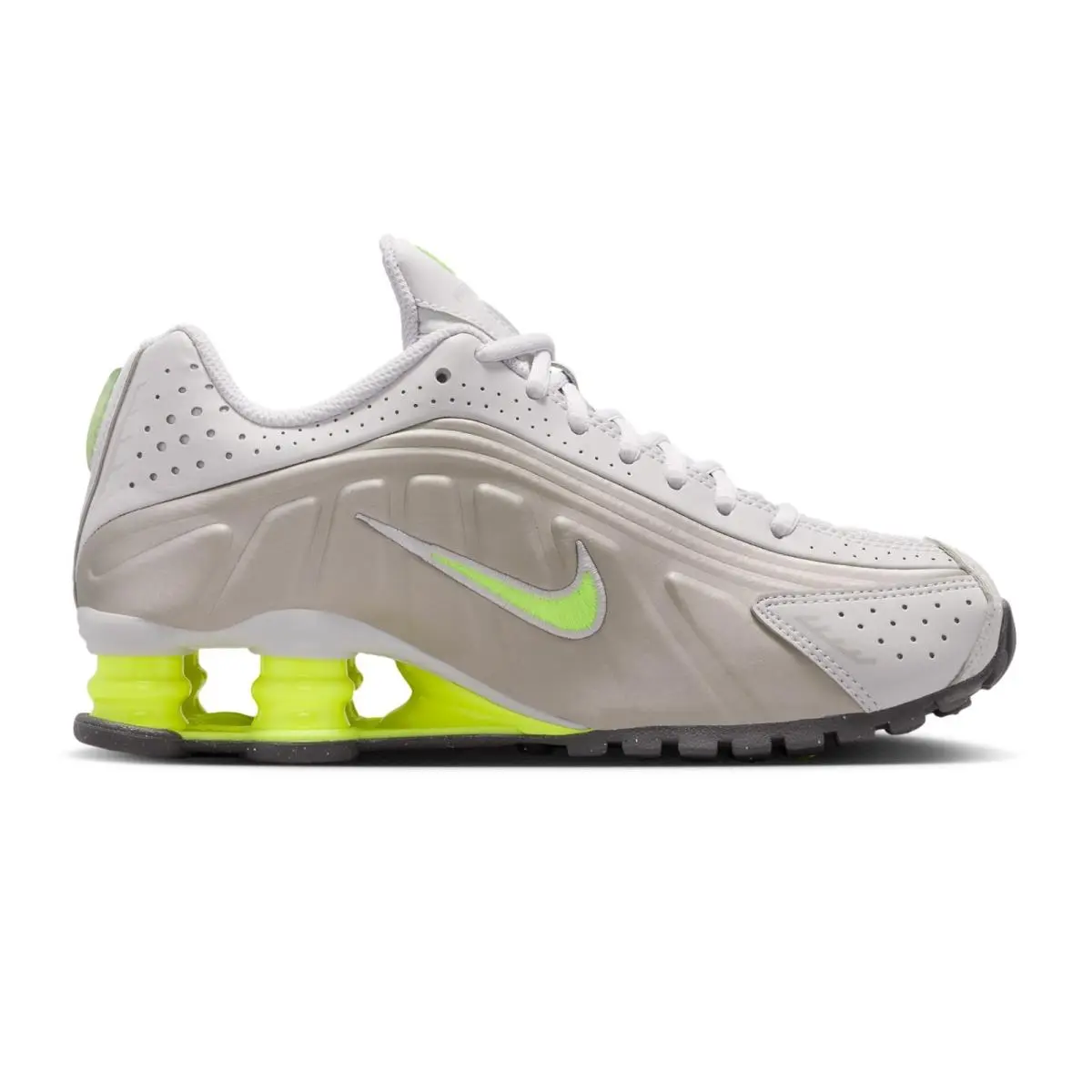 Nike shoes - Nike Shox R4 - Shox - CW2626-008 - College Grey/Vast Grey/Medium Ash/Volt 5