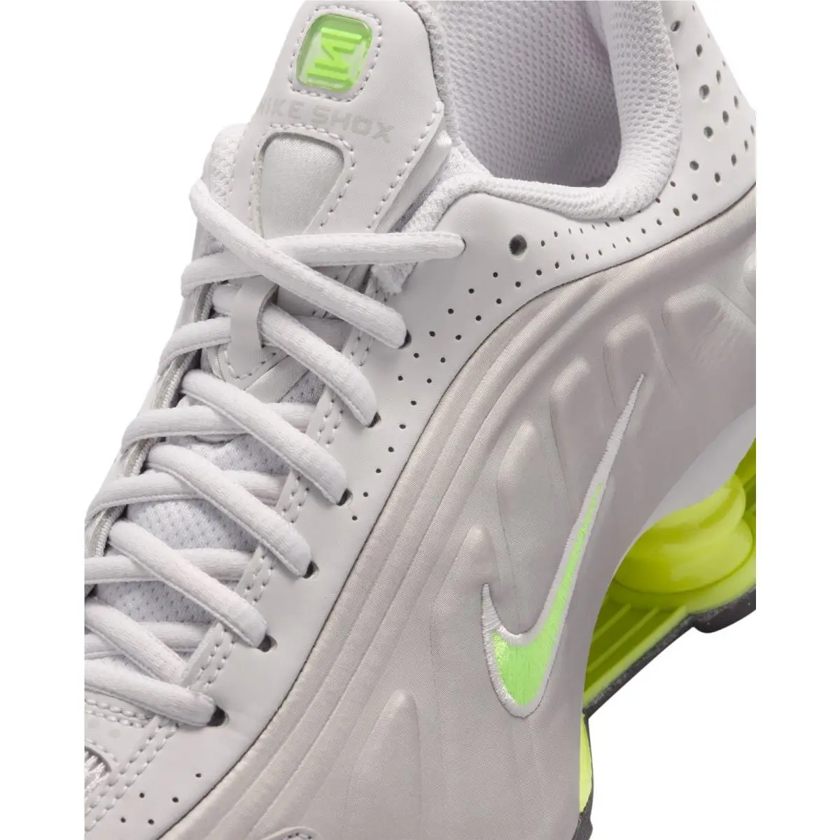 Nike shoes - Nike Shox R4 - Shox - CW2626-008 - College Grey/Vast Grey/Medium Ash/Volt 15