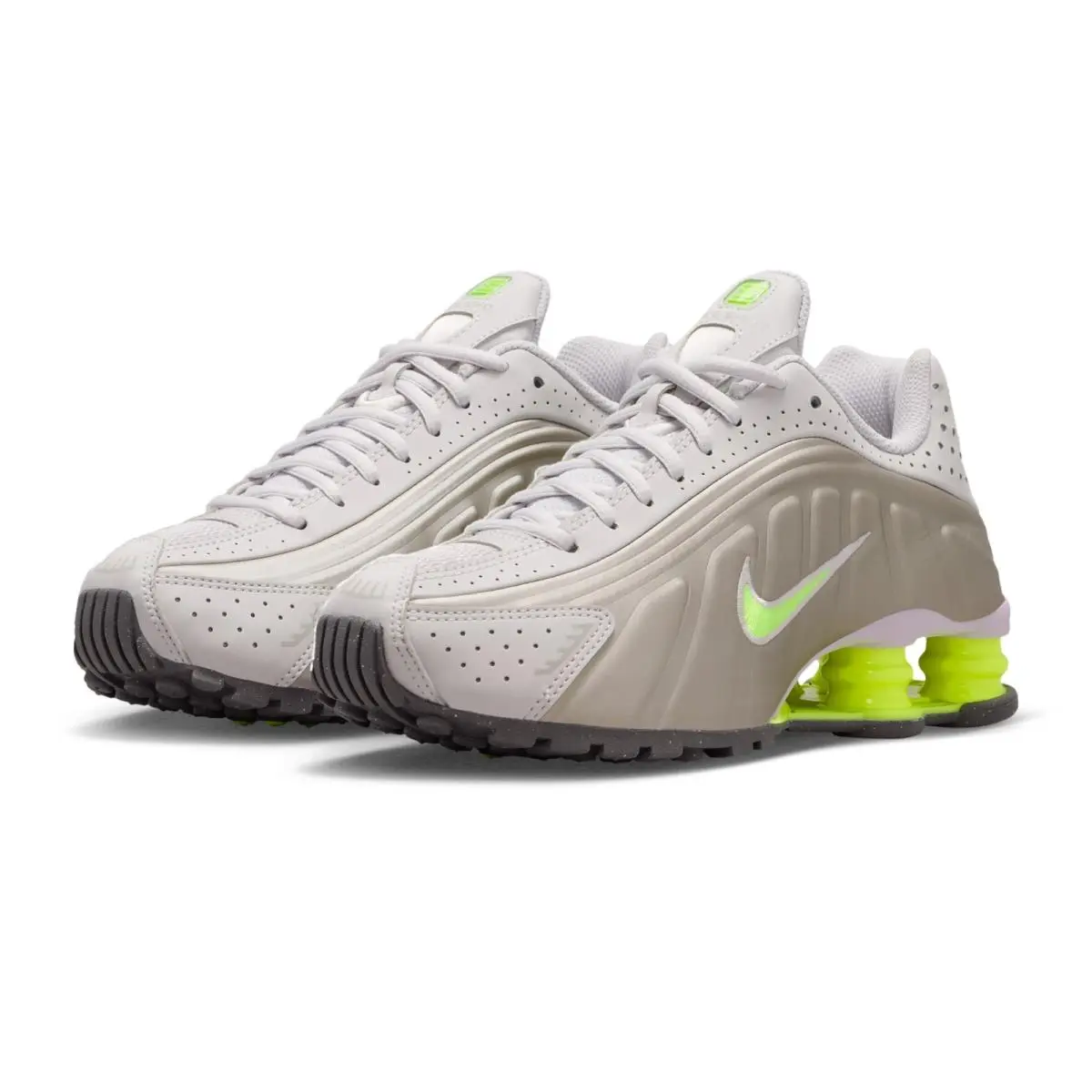 Nike shoes - Nike Shox R4 - Shox - CW2626-008 - College Grey/Vast Grey/Medium Ash/Volt 9