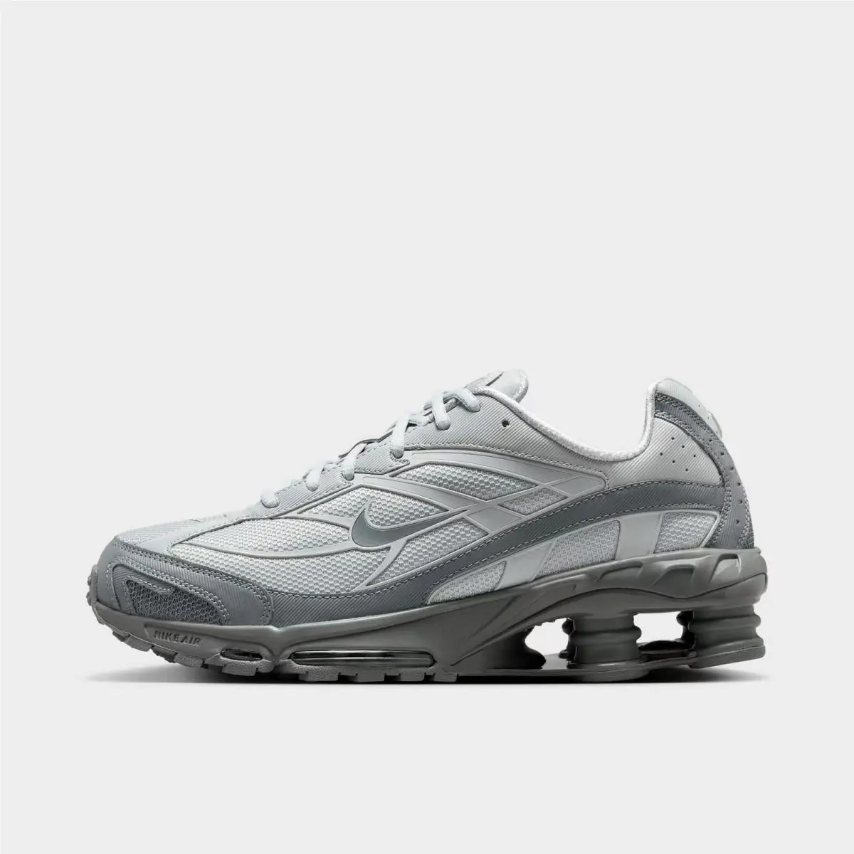 Men`s Nike Shox Ride 2 Light Smoke Grey/smoke Grey/smoke Grey IR0047 001