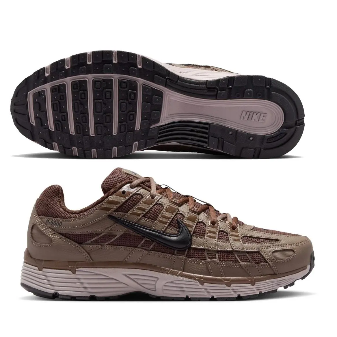 Men Nike P-6000 IH8042-201 Baroque Brown/black/mink Brown/cacao Wow