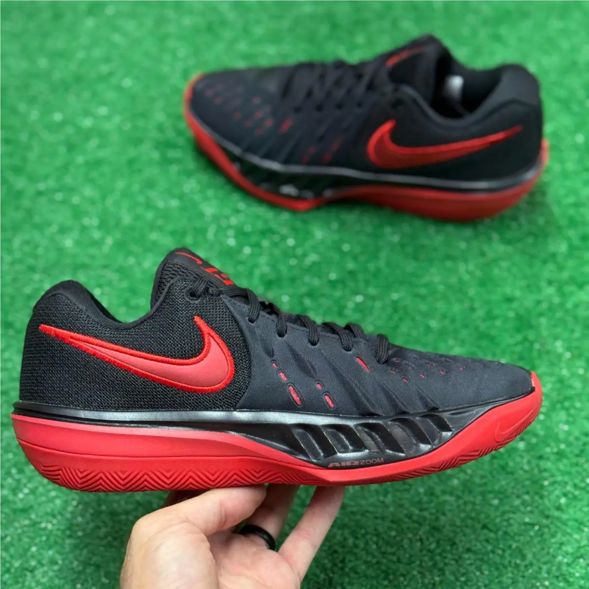 Nike Zoom GT Cut Academy 2 Bred Mens Basketball HV9774-003 Sz 9.5