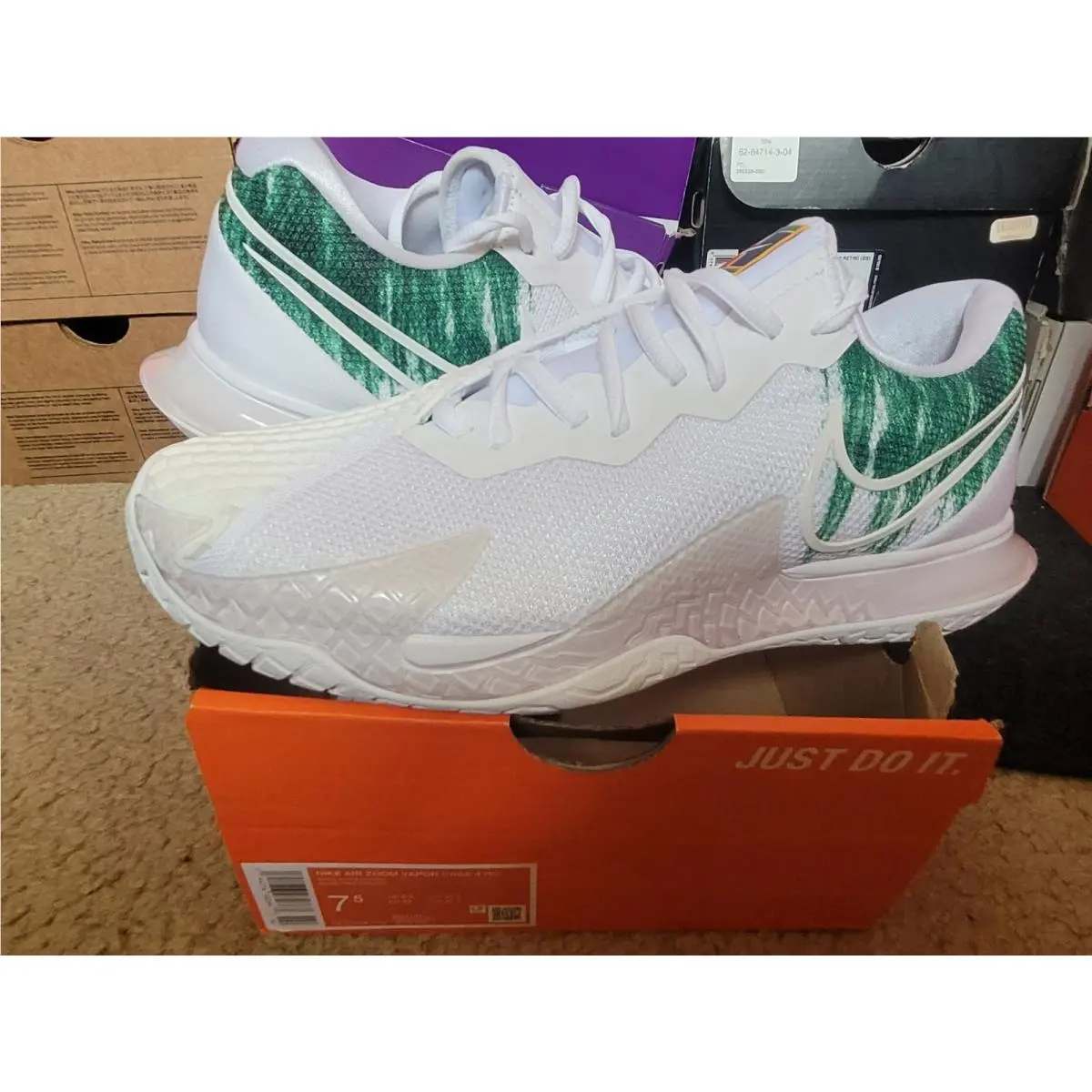 Nike shoes - Nike Air Zoom Vapor Cage - CD0424 102 - White 4
