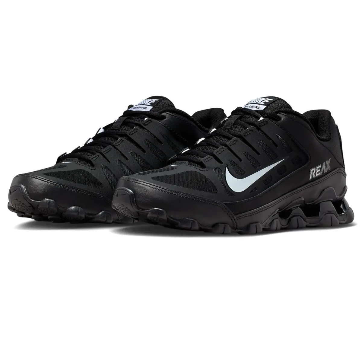 Woman`s Sneakers Athletic Shoes  Reax 8 Trainer Mesh Black/White by Nike