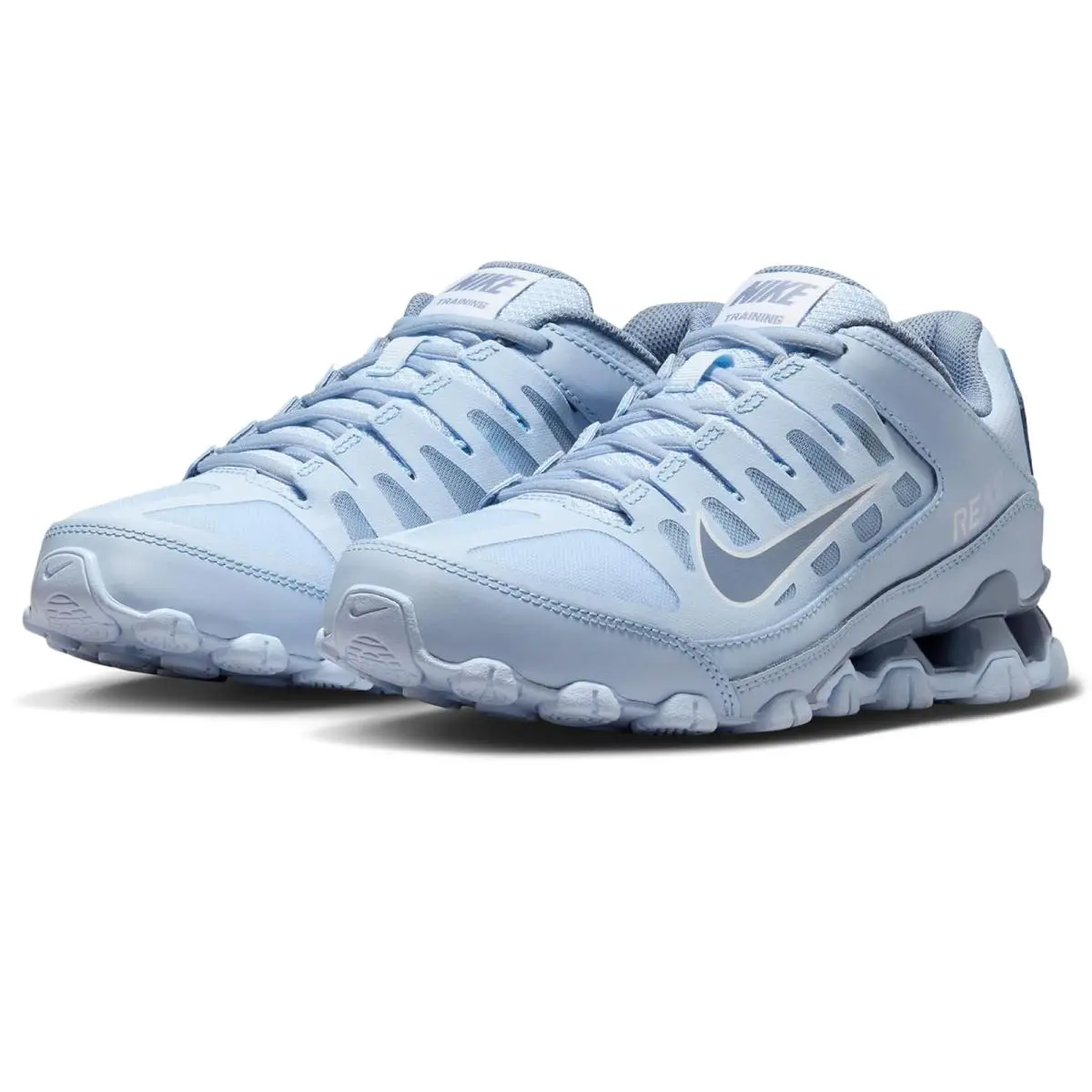 Woman`s Sneakers Athletic Shoes  Reax 8 Trainer Mesh Hydrogen Blue/Ashen Slate/White by Nike