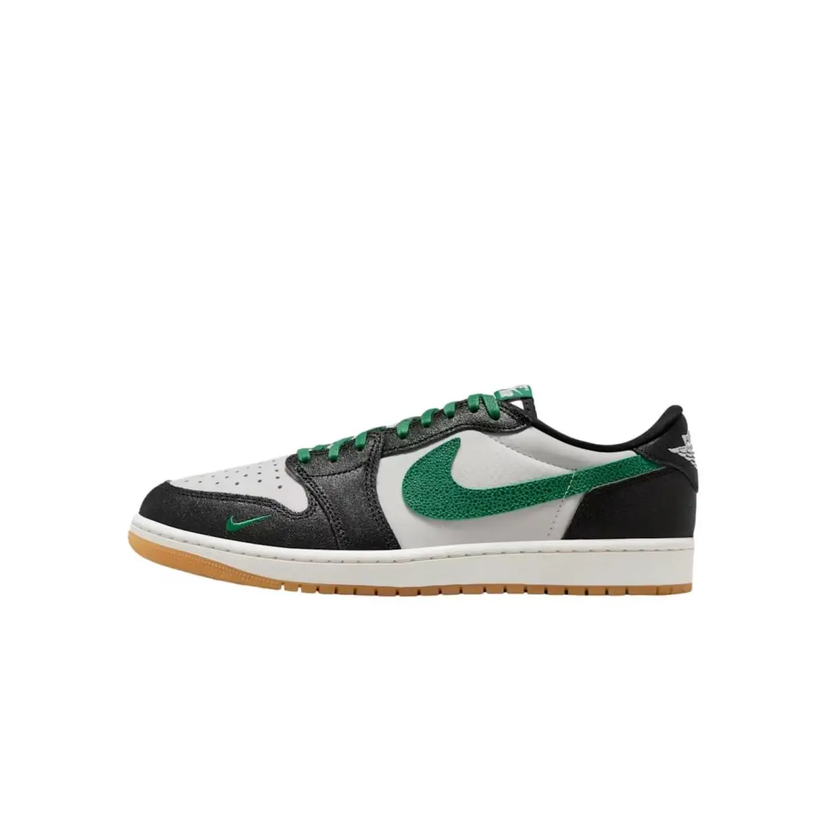 Nike Air Jordan 1 Retro Low OG Phantom / Pine Green - Black IR2283-030 Men`s - Multicolor