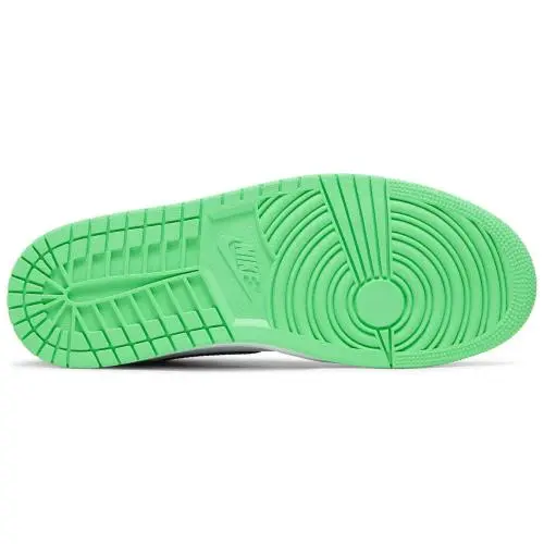 Nike shoes - Retro 1 High OG - Retro High - DZ5485 130 - White/Black/Green Glow 8