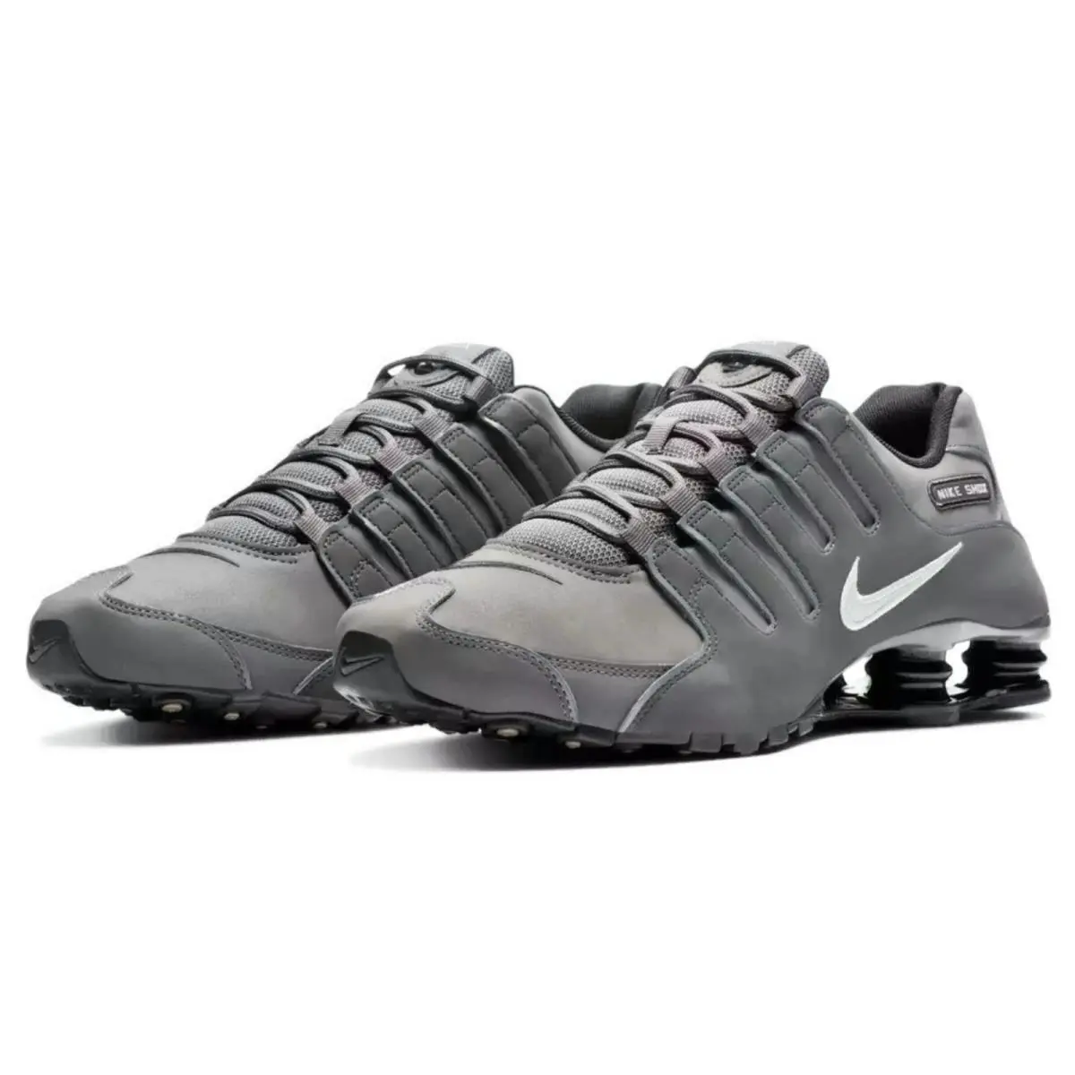 Nike shoes - Nike Shox - Shox - Gray, Maufacturer: Dark Grey/Metallic Iron Ore 16