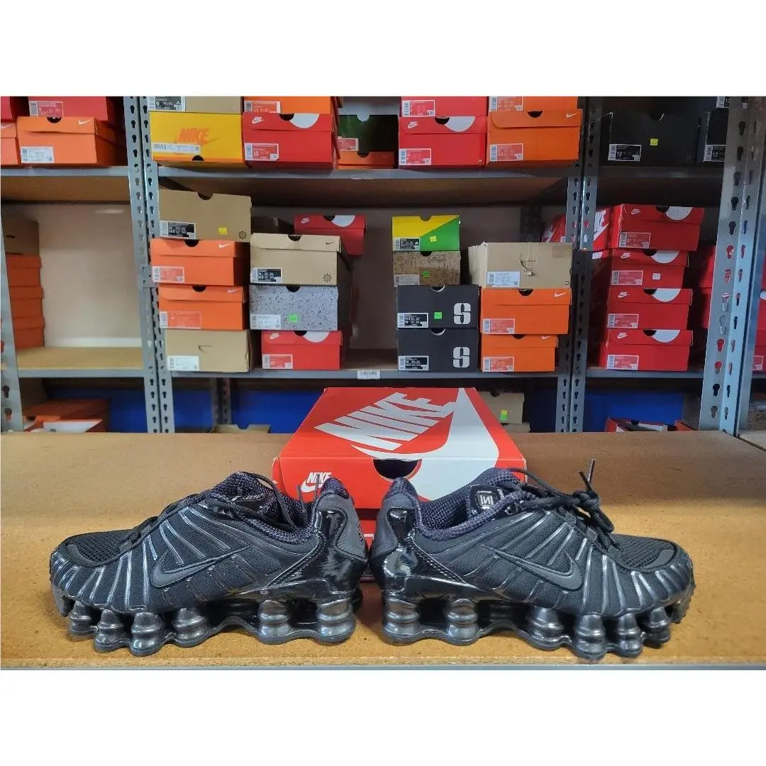 Nike shoes - Nike Shox TL - Shox - IB1087 001 - Black Metallic Silver, Women`s: Black Metallic Silver 0