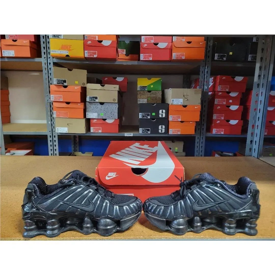 Nike shoes - Nike Shox TL - Shox - IB1087 001 - Black Metallic Silver, Women`s: Black Metallic Silver 1