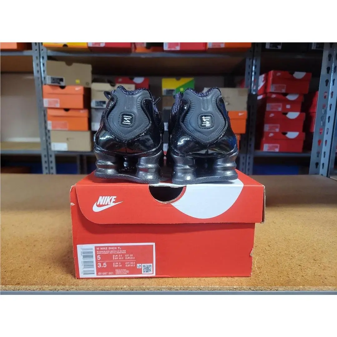 Nike shoes - Nike Shox TL - Shox - IB1087 001 - Black Metallic Silver, Women`s: Black Metallic Silver 3