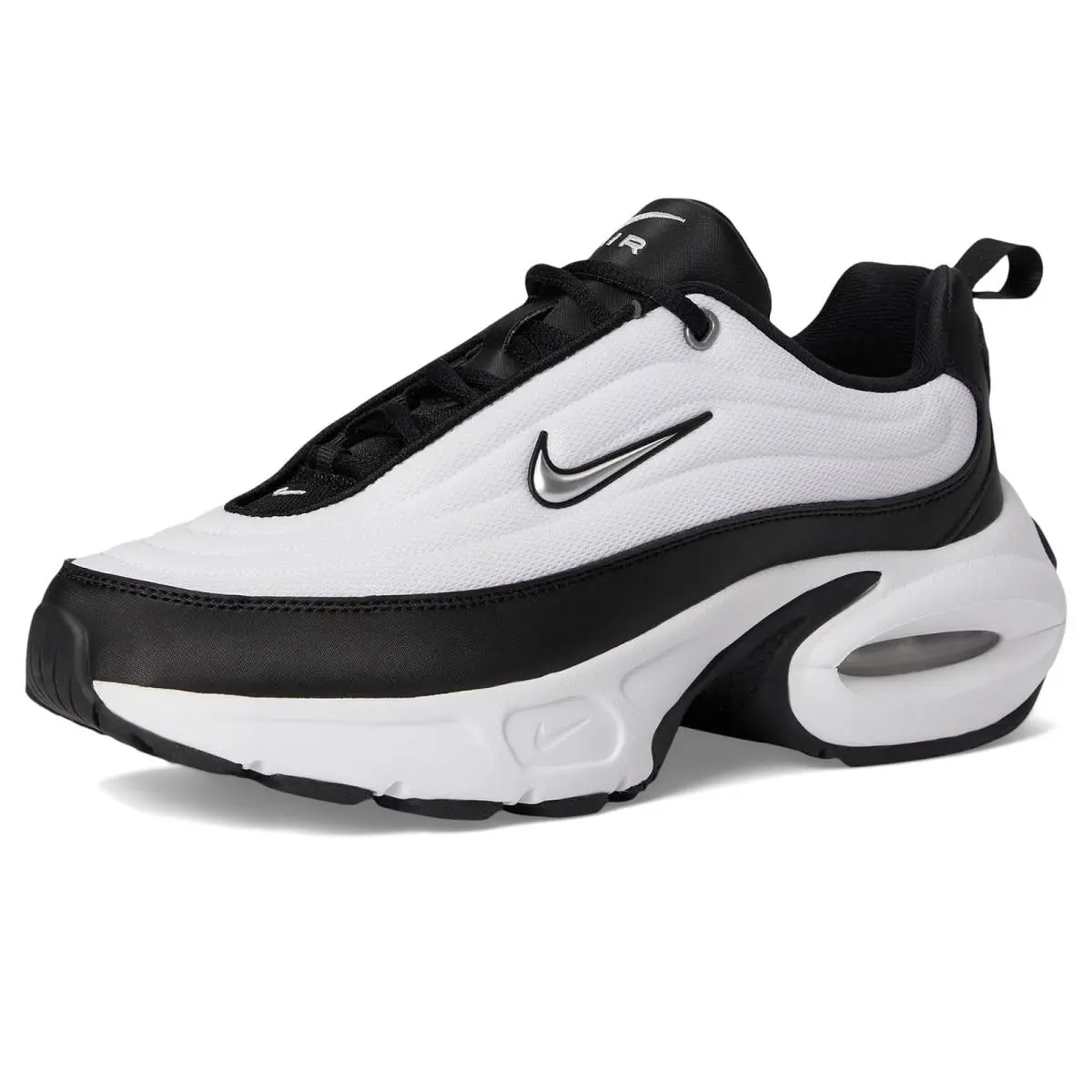 Nike shoes - Black/Metallic Silver/White 5