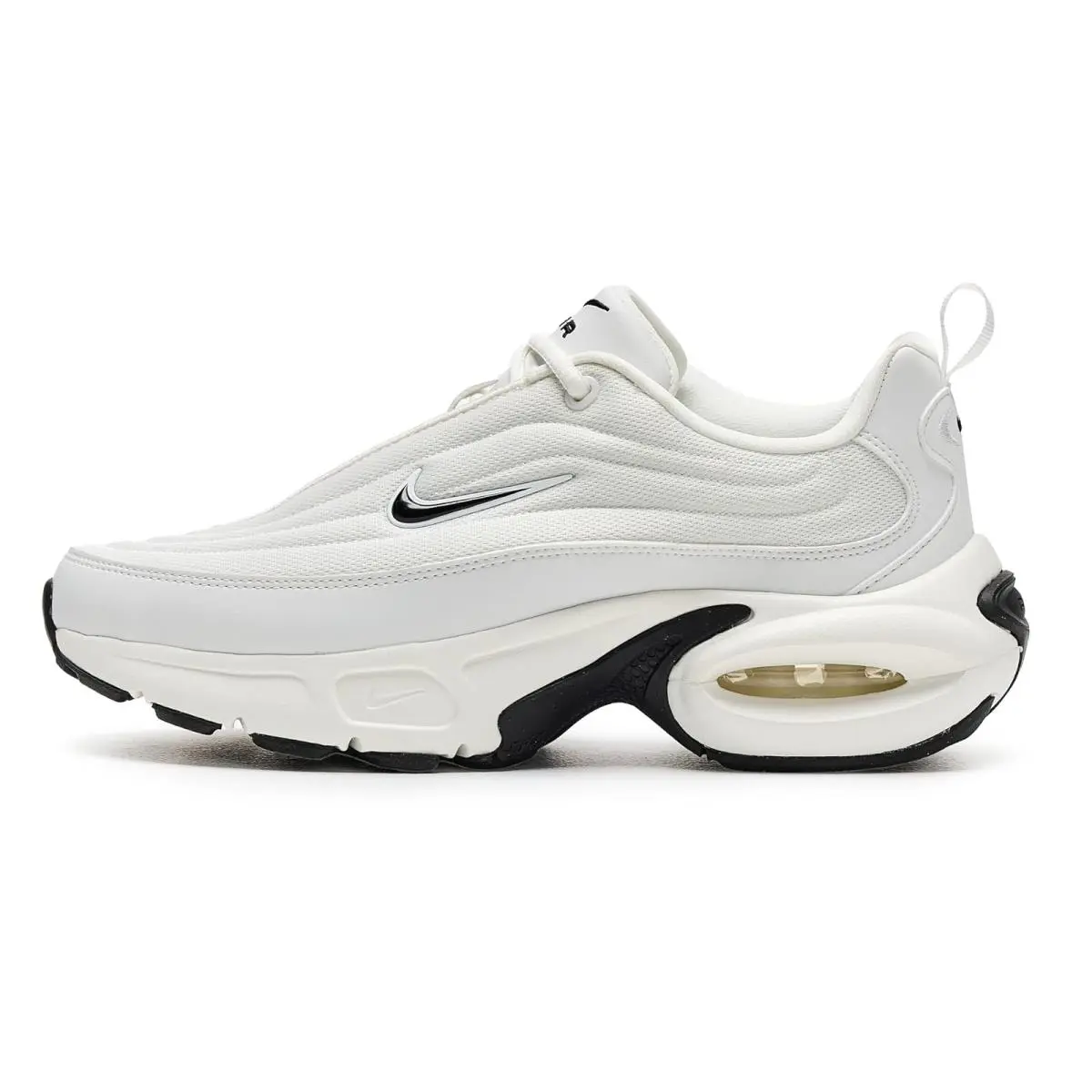 Nike shoes - Black/Metallic Silver/White 44