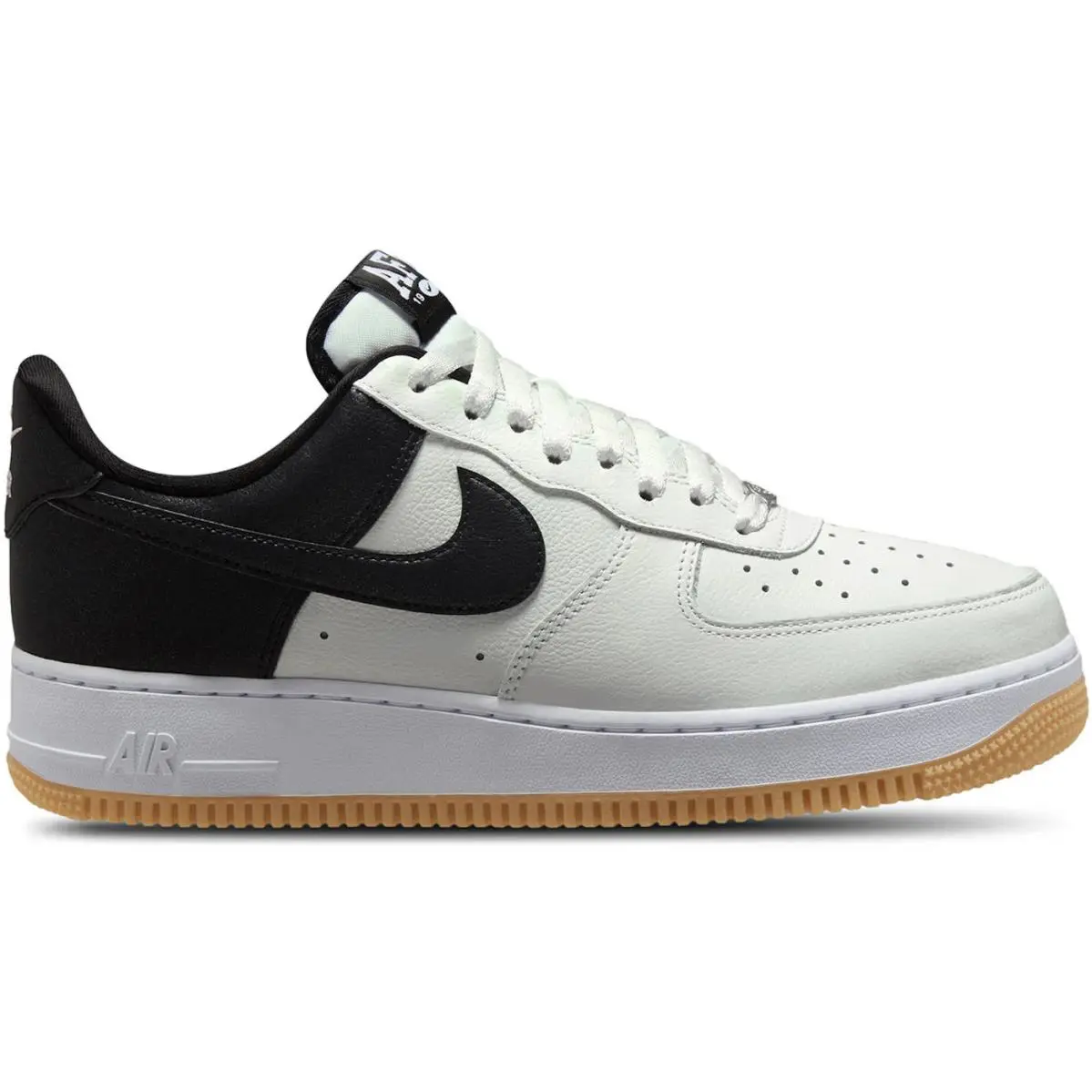 Nike Air Force 1 Low `07 LV8 White Black Metallic Silver IB6847-100