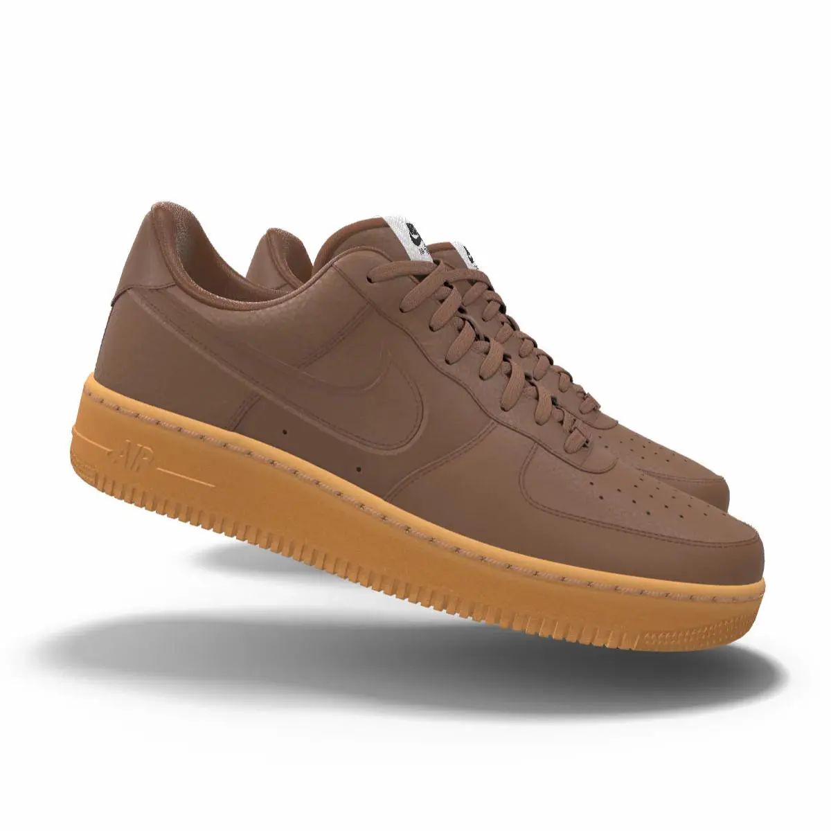 Nike shoes - Nike Air Force 1 - Air Force - Brown 0
