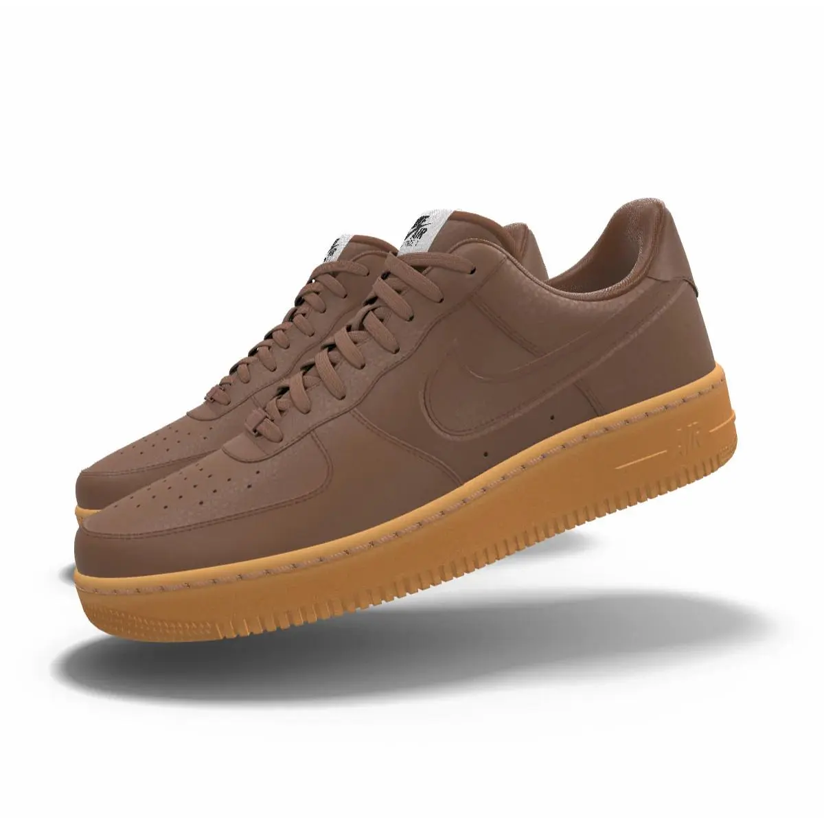 Nike shoes - Nike Air Force 1 - Air Force - Brown 10