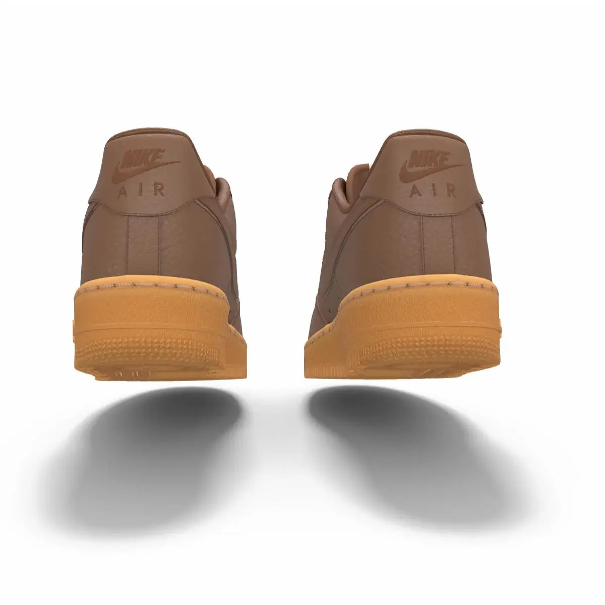 Nike shoes - Nike Air Force 1 - Air Force - Brown 11